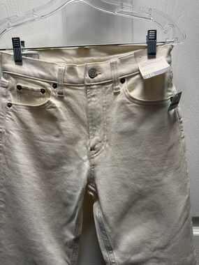 GAP Women's Straight Leg Jeans - Cream